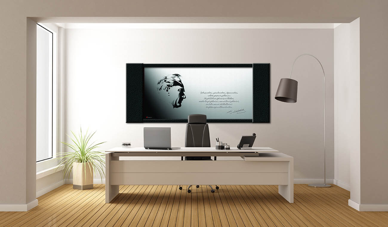 Atatürk Makam Panosu D-401-240x100x4cm 