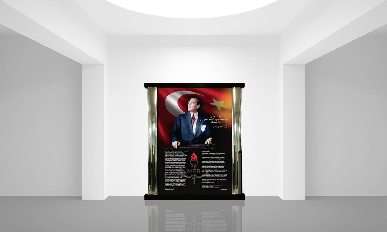 İç Mekan Atatürk Köşesi K-101-190x220x10cm 
